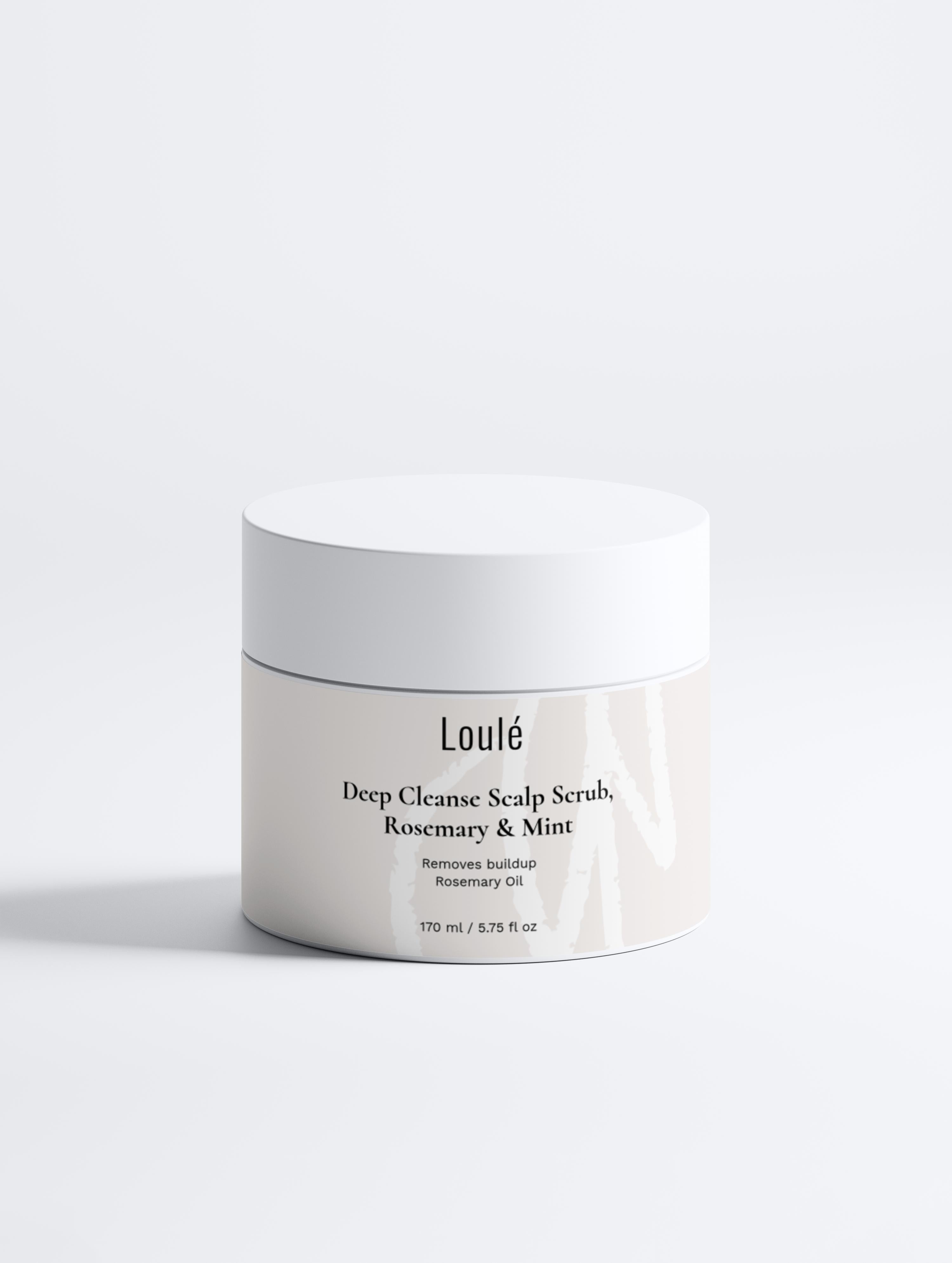 Deep Cleanse Scalp Scrub, Rosemary & Mint